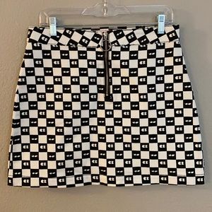 Checkered Skirt